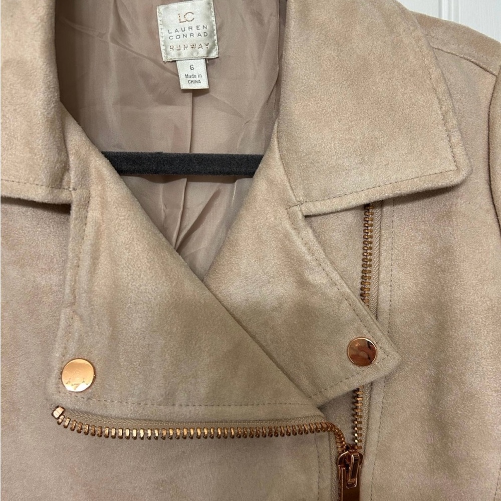 LC Lauren Conrad Faux Suede Jacket - Picture 2 of 8